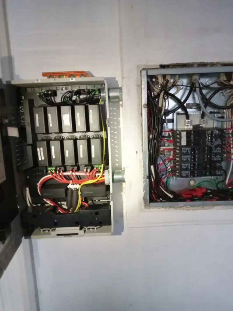 Electrical panel upgrade completed for Commercial Electrician Services in Forest Oaks